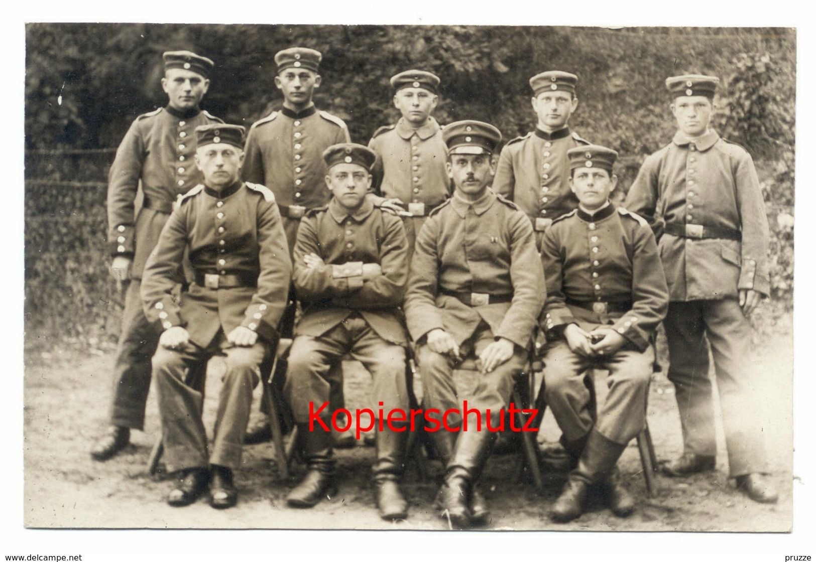 Erste Korporalschaft Des Fußartillerie Regiment's 11, Thorn Ca. 1915 - Weltkrieg 1914-18