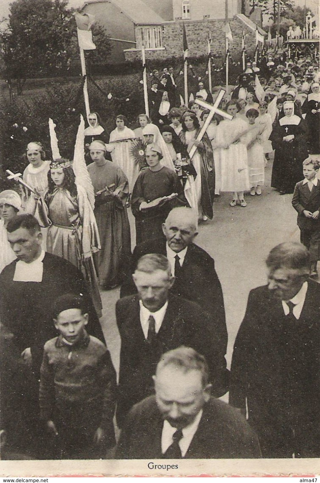 Haut-Fays - LOT 2 CP - Congrès Eucharistique 1937 - Nombreux Personnages - Daverdisse