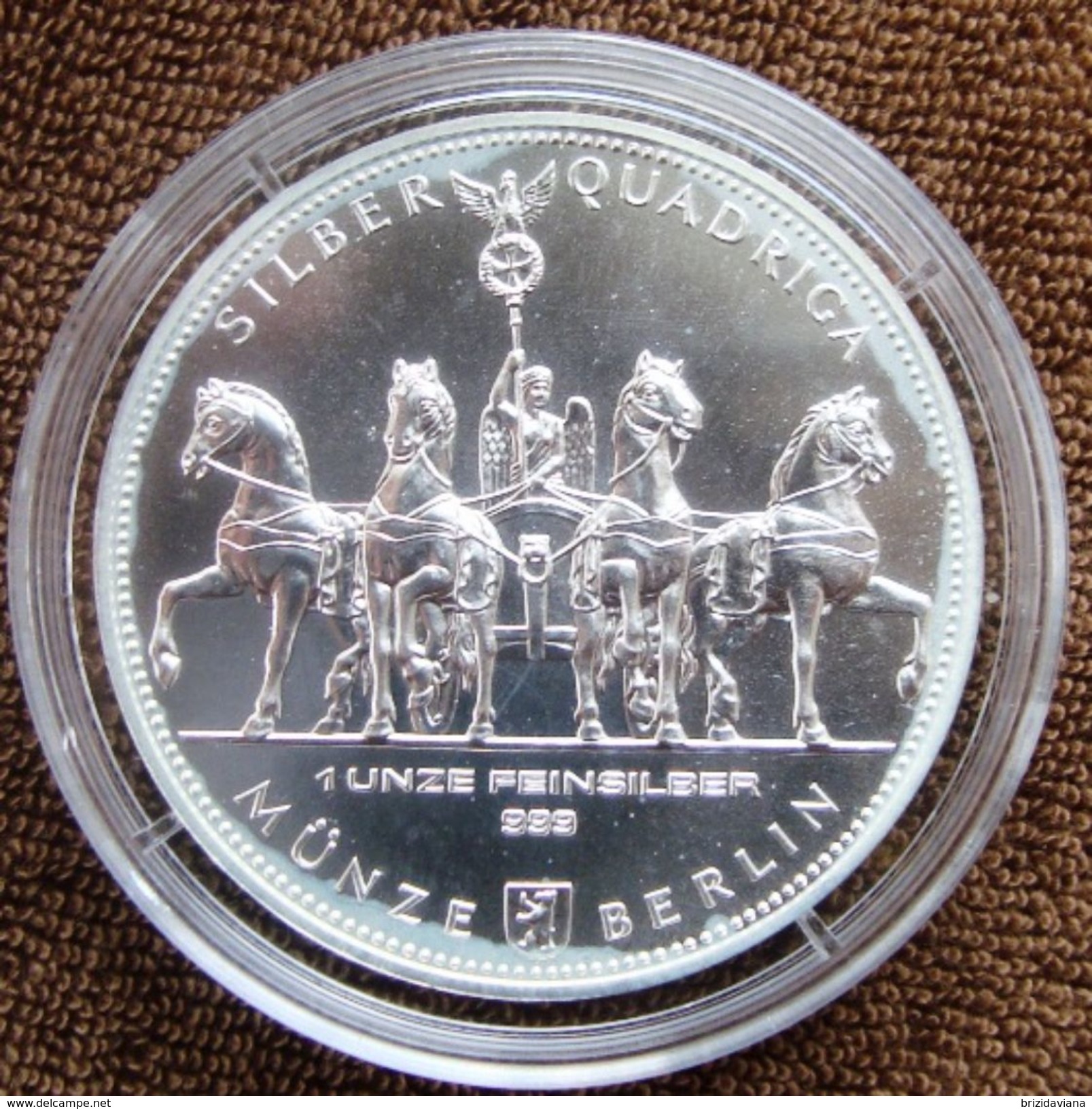 Alemanha - 2014 - 1 Onça Quadriga - 1 Ounce Quadriga - Otros & Sin Clasificación