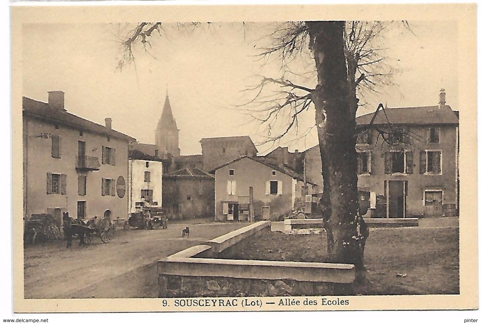 SOUSCEYRAC - Allée Des Ecoles - Sousceyrac