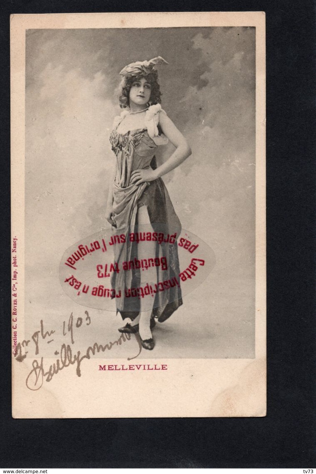 NN718 - MELLEVILLE - Collection Royer NANCY - Artiste - Other & Unclassified