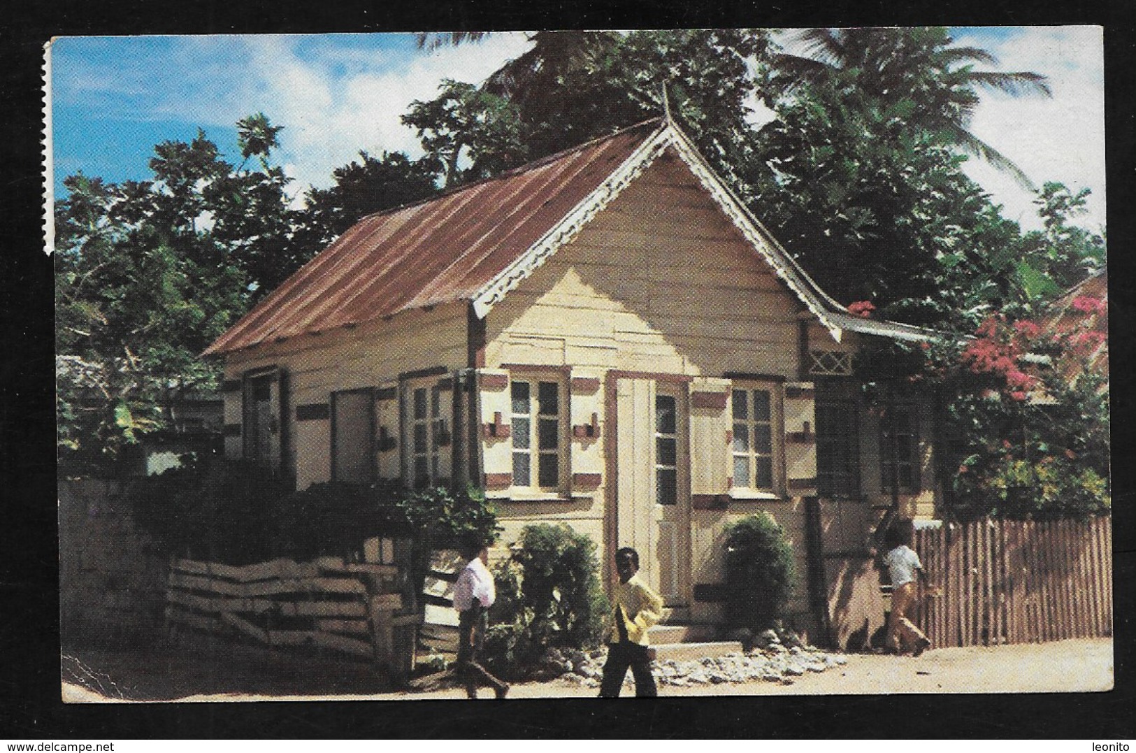 SAINT LUCIA West Indes Fishing Village Colorful Home - Sainte-Lucie