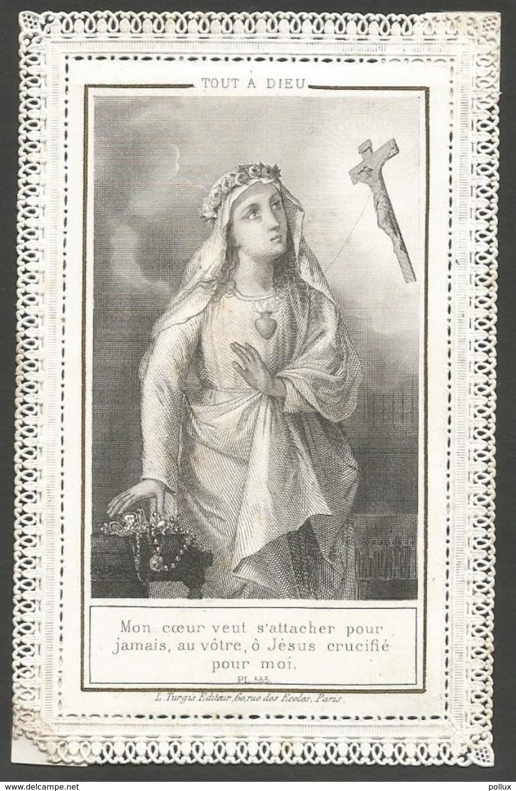 Image Pieuse Holy Card Canivet  Tout à Dieu - Godsdienst & Esoterisme