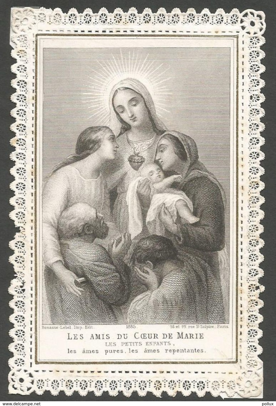 Image Pieuse Holy Card Canivet Les Amis Du Coeur De Marie - Godsdienst & Esoterisme