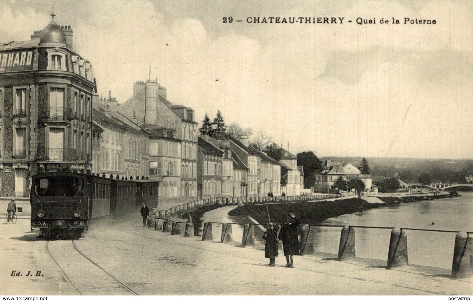 CHATEAU THIERRY QUAI DE LA POTERNE - Chateau Thierry