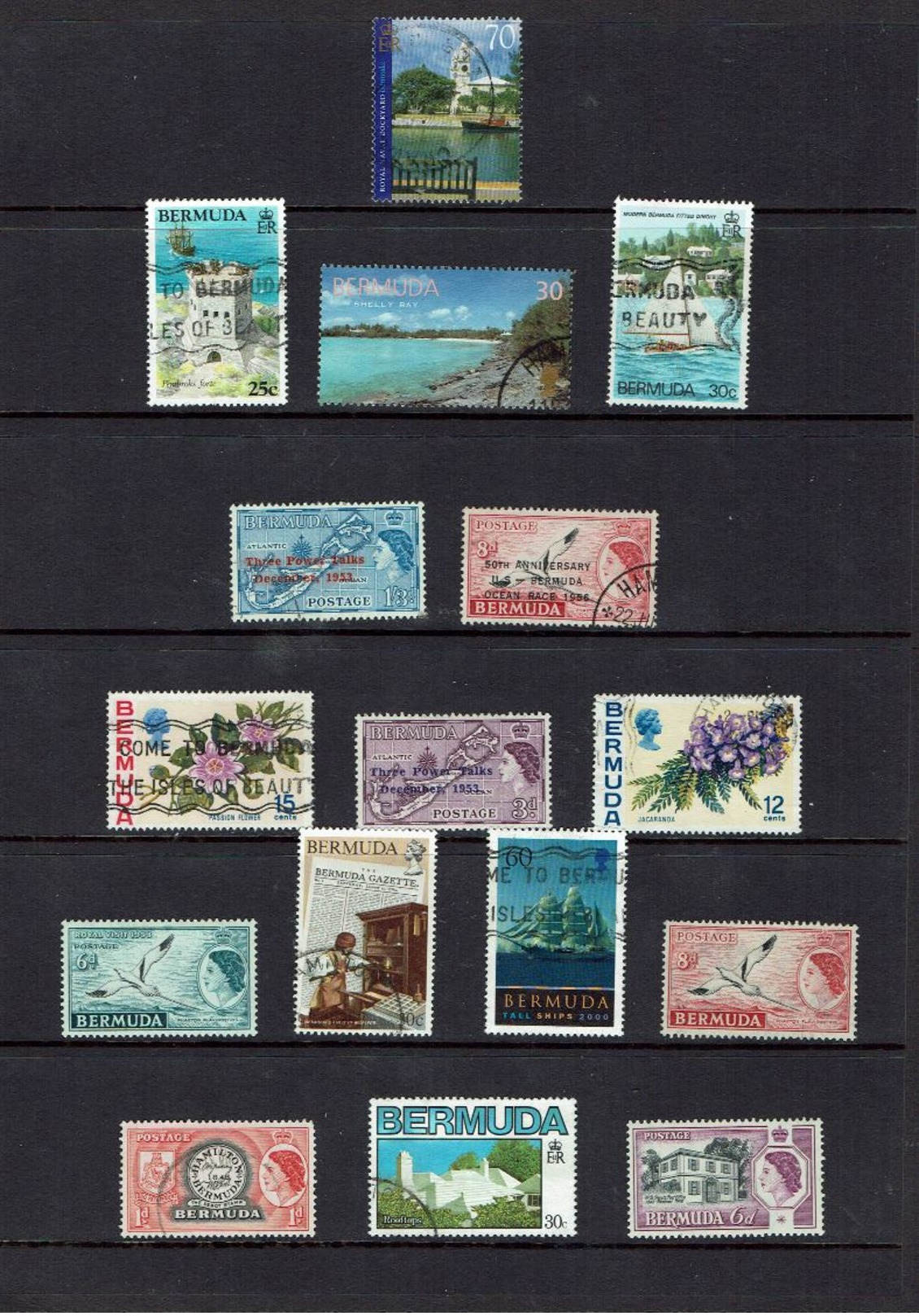 BERMUDA...mixed Condition - Lots & Kiloware (mixtures) - Max. 999 Stamps