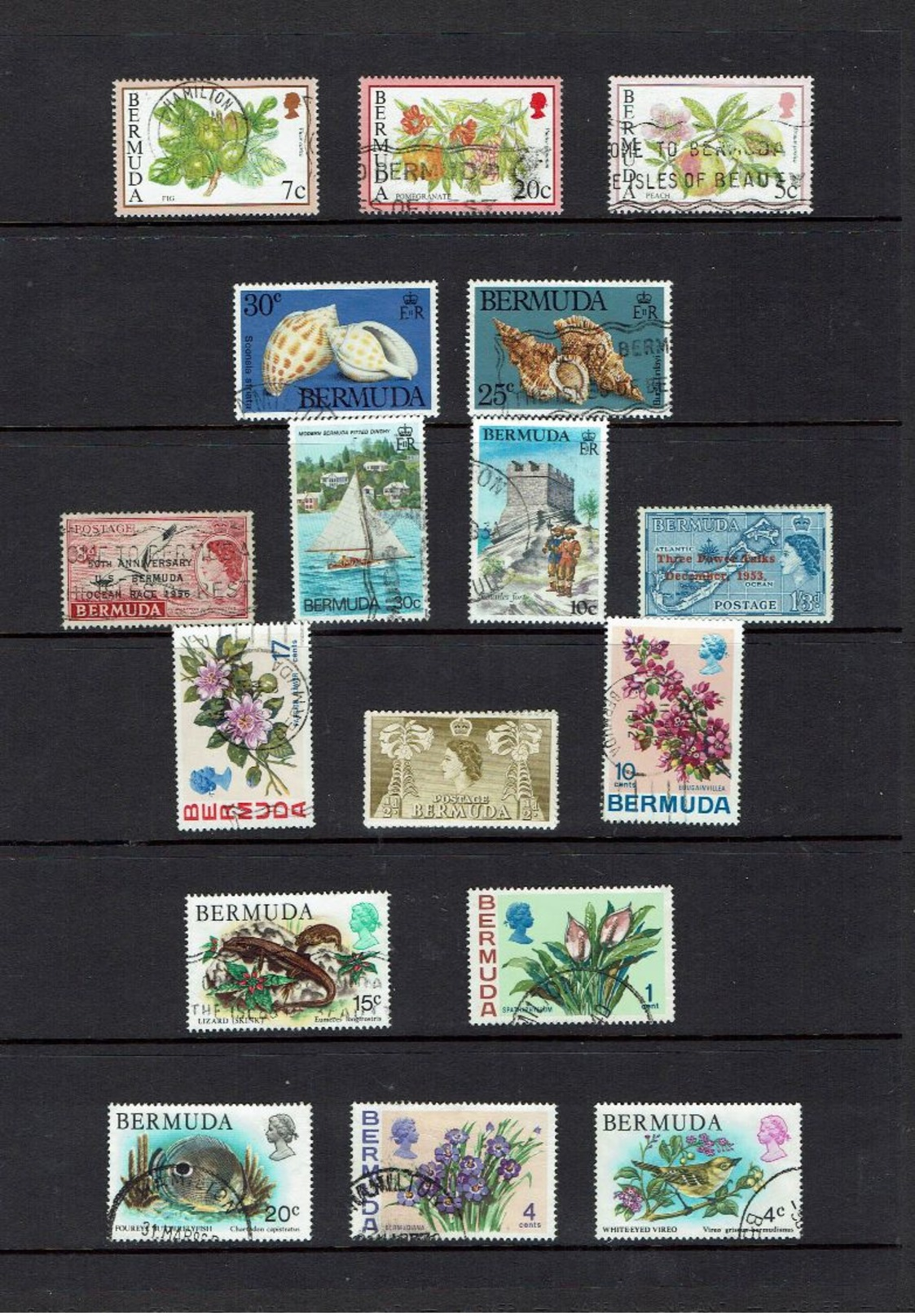 BERMUDA...mixed Condition - Lots & Kiloware (mixtures) - Max. 999 Stamps