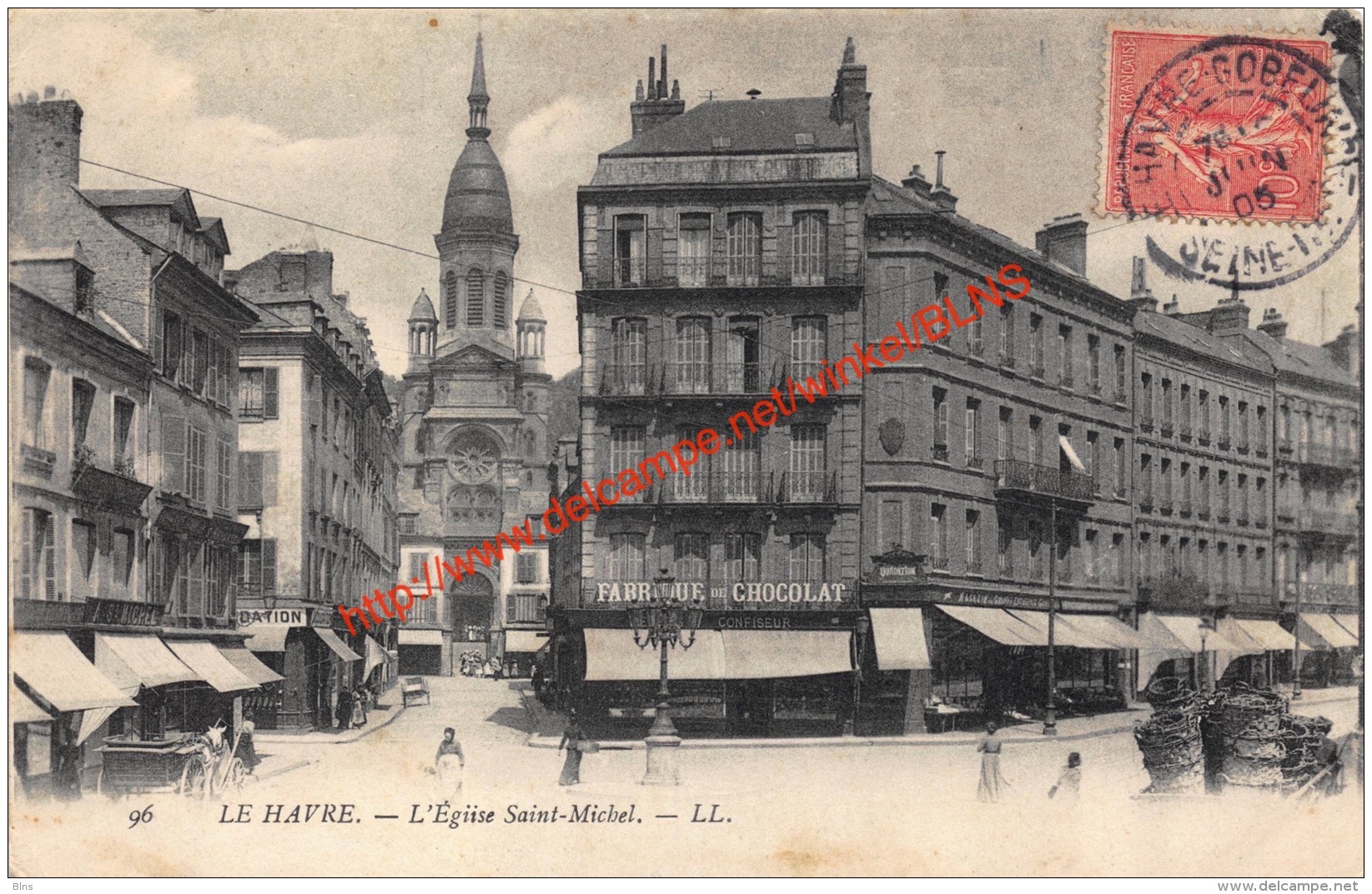 1905 L'Eglise Saint-Michel - Le Havre - Non Classés