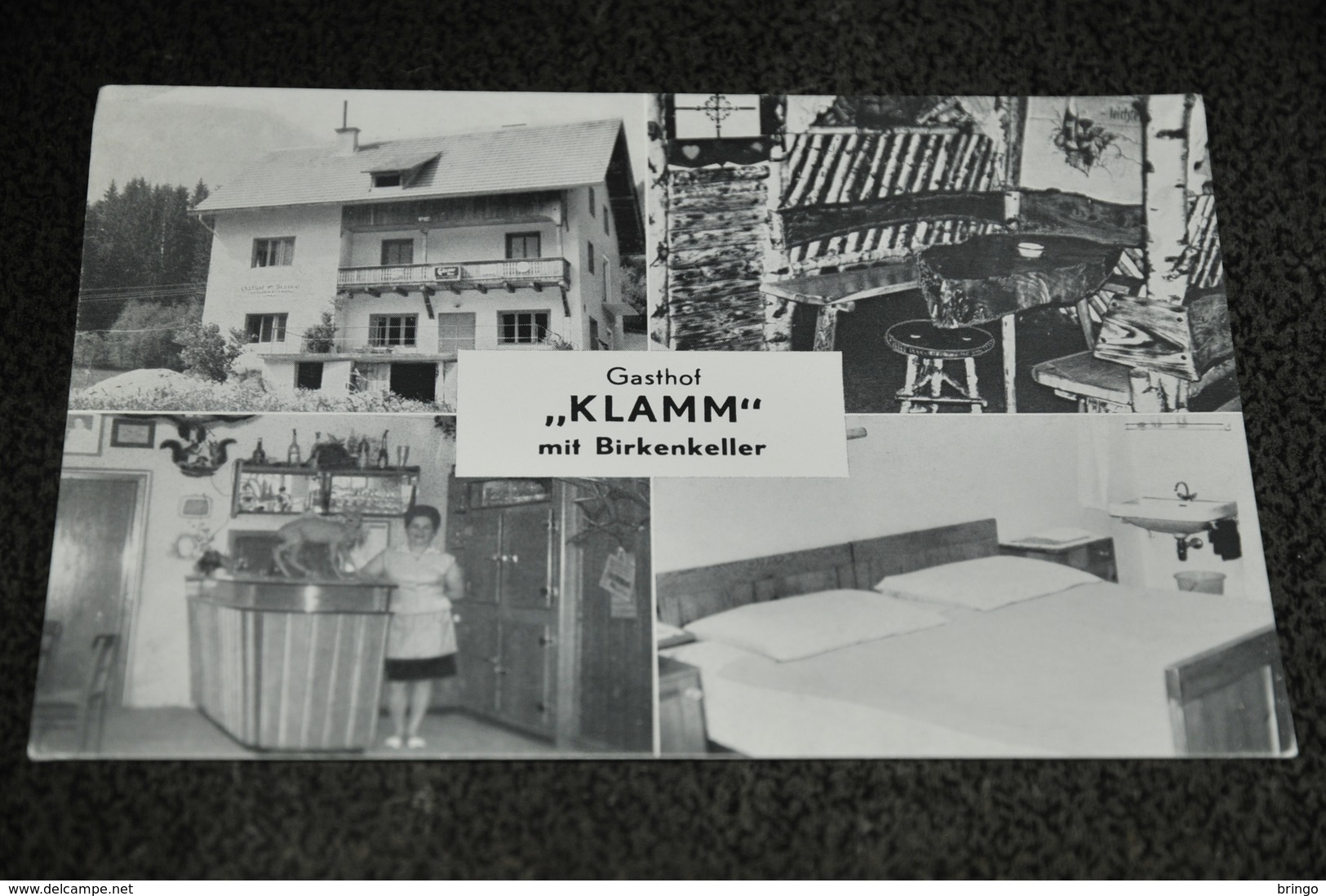 1209- Gasthof-Café "Klamm" Mit Birkenkeller, Eisenkappel-Ebrlach - Sonstige & Ohne Zuordnung
