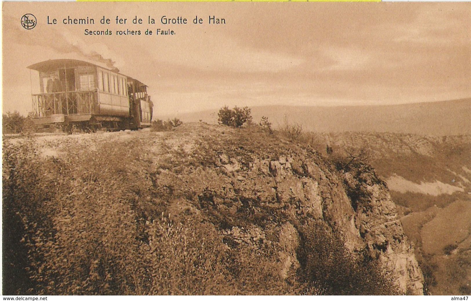 Han-sur-Lesse - Le Chemin De Fer De La Grotte Avec Tram - Seconds Rochers De Faulx - Rochefort