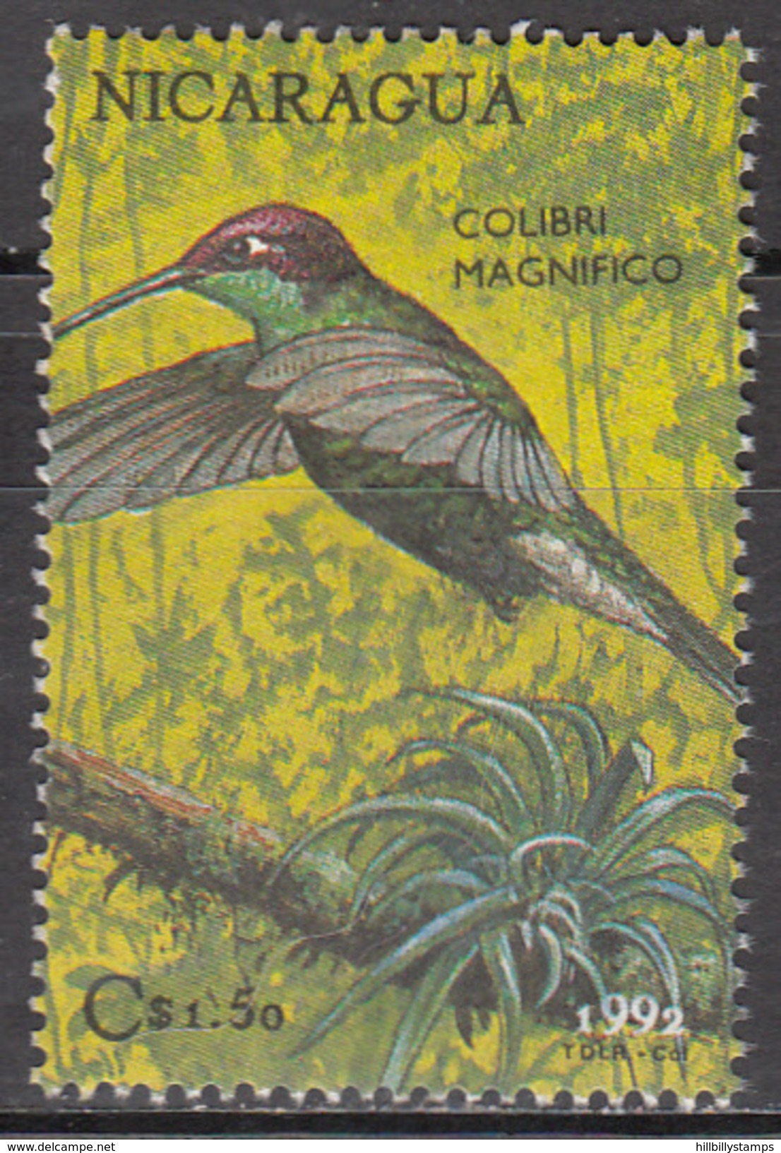 NICARAGUA   SCOTT NO. 1917 A    USED    YEAR  1992 - Nicaragua