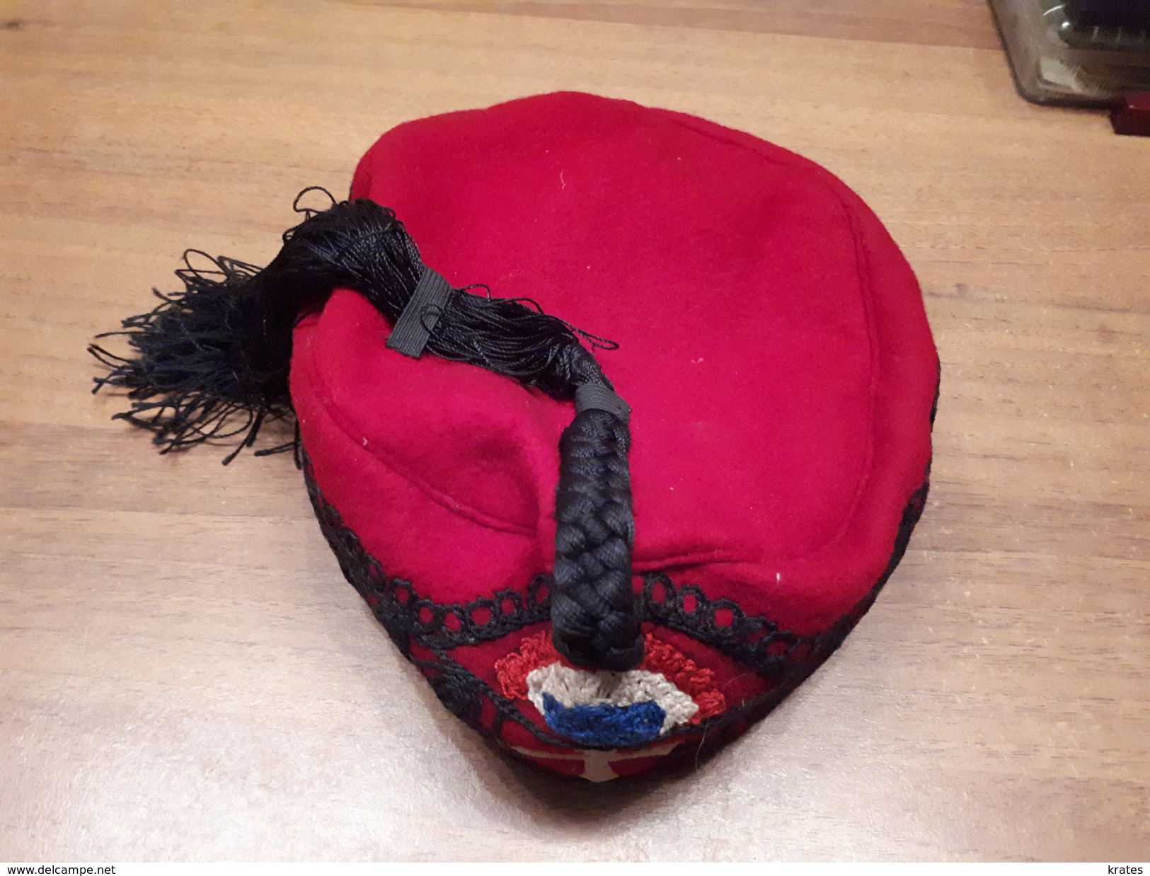 Old  National Cap, Part Of Folk Costume, Sokolska Kapa - Altri & Non Classificati