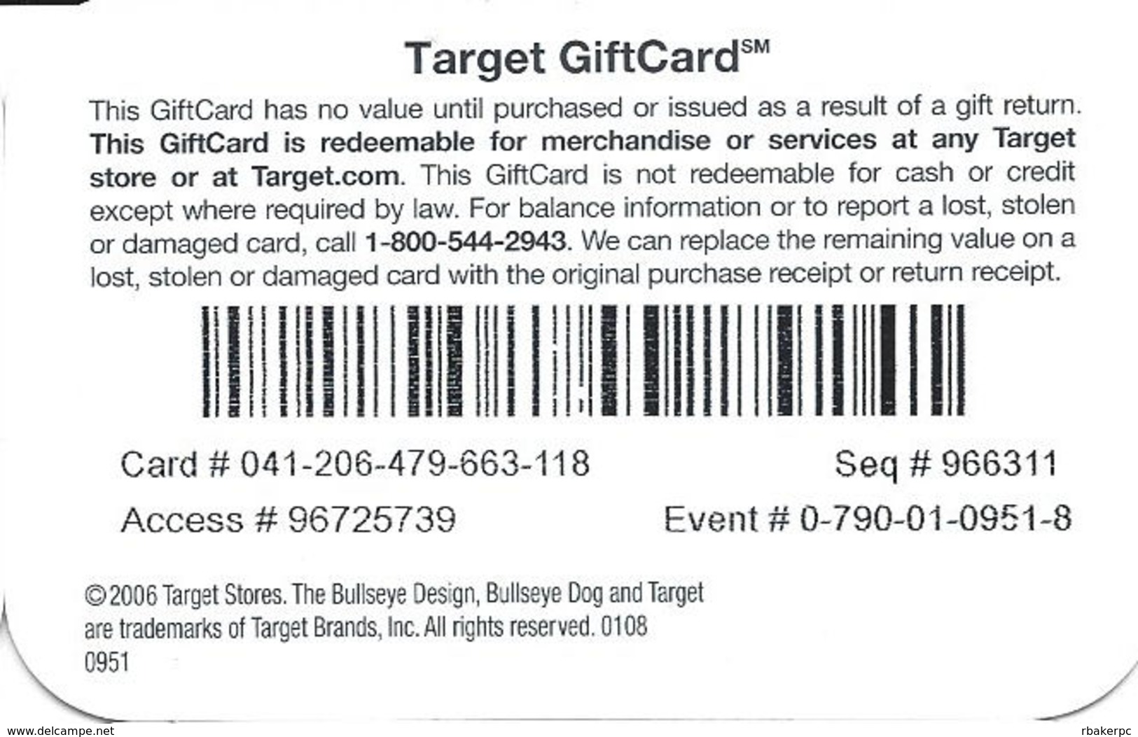 Target Gift Card - Gift Cards