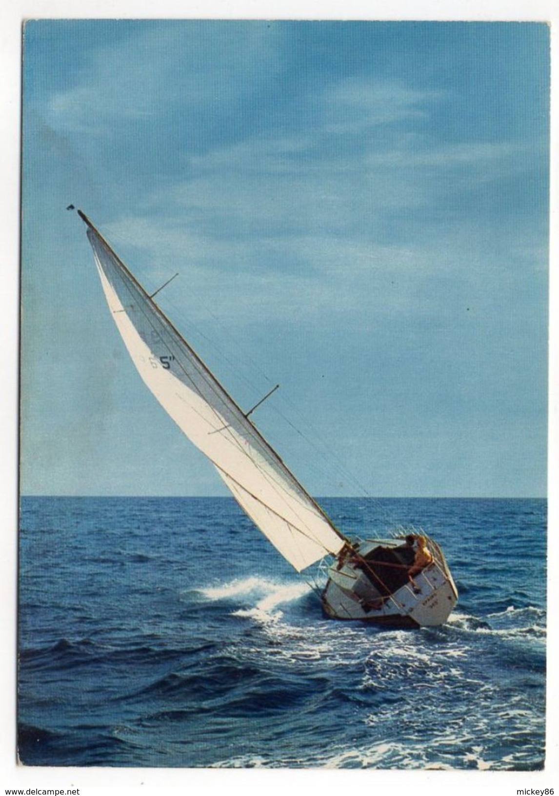 Voile--1982--Les Joies De La Voile  (animée)  --cachet  SERIGNAN--34 - Sailing