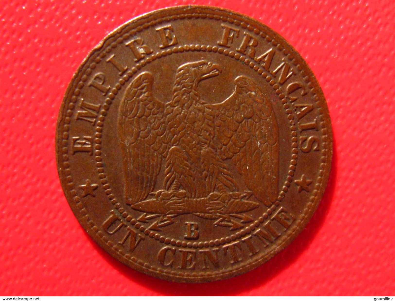 1 Centime Napoléon III 1857 B Rouen 4391 - 1 Centime