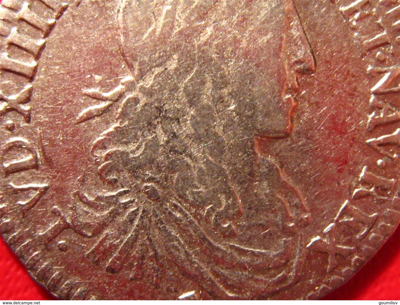 1/12 écu Louis XIV Buste Juvénile 1664 D Lyon 4425 - 1643-1715 Louis XIV Le Grand