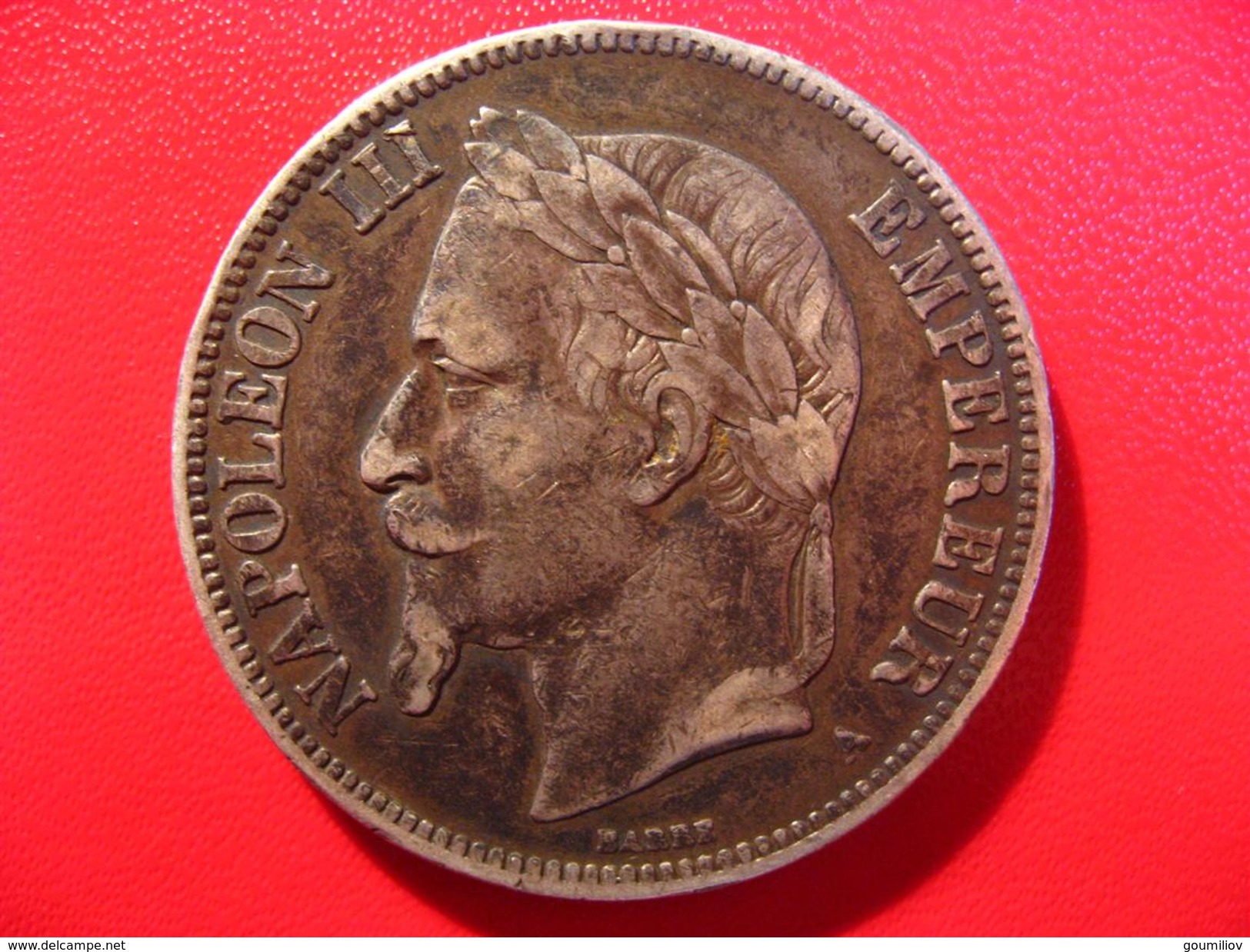 5 Francs Napoléon III 1870 A Paris 4294 - 5 Francs