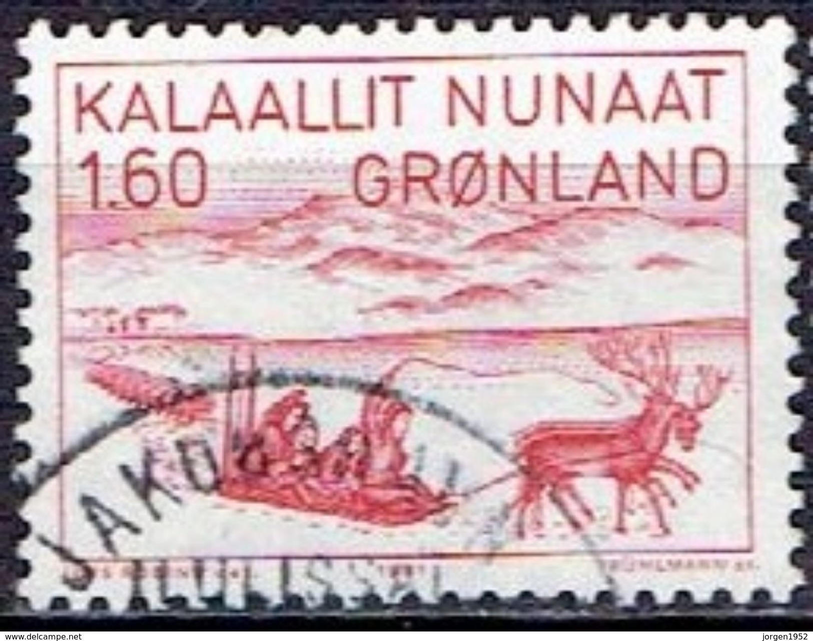 GREENLAND  # FROM 1981 STAMPWORLD  128 - Usati