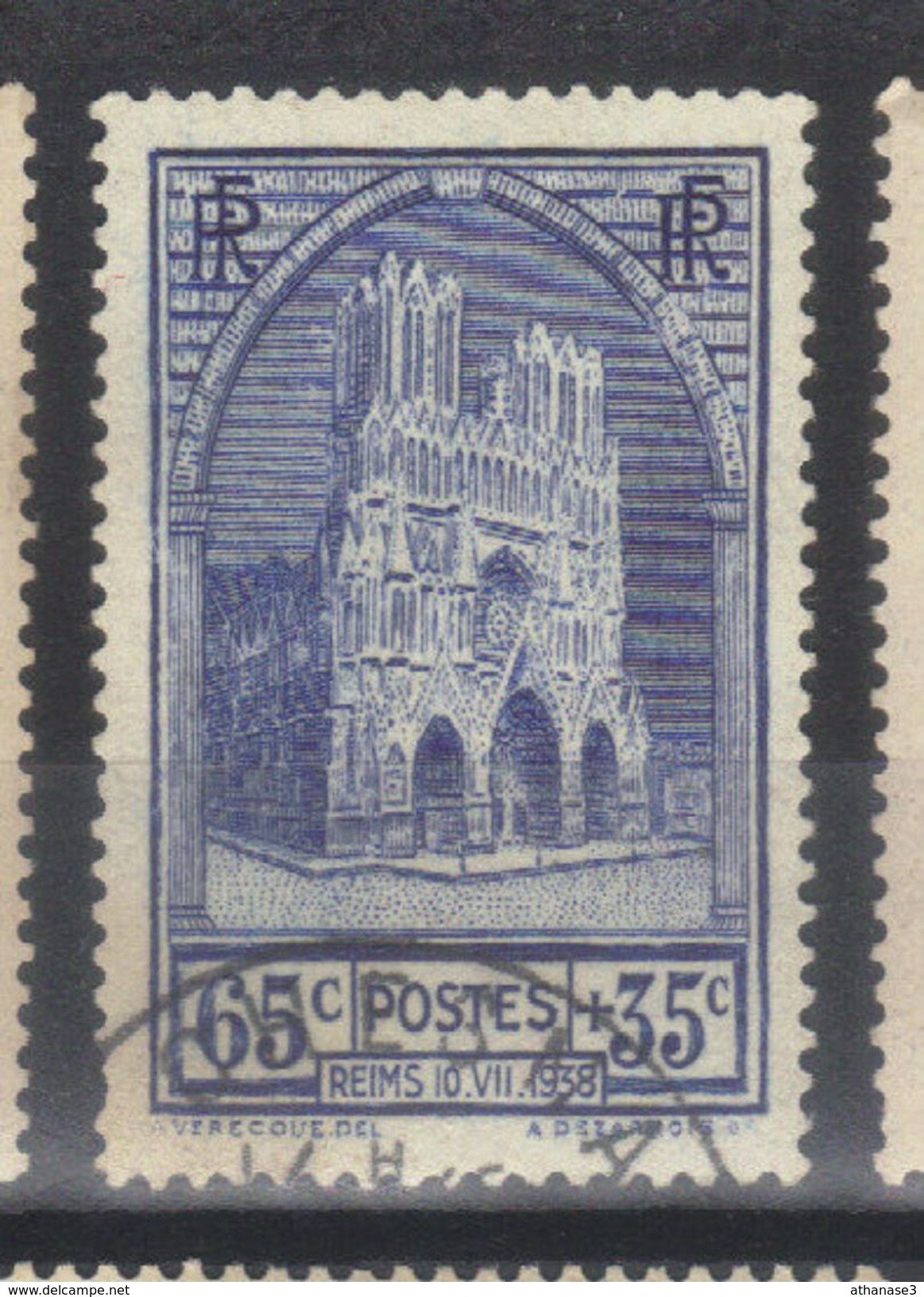 FRANCE   N°399  (1938) - Usados