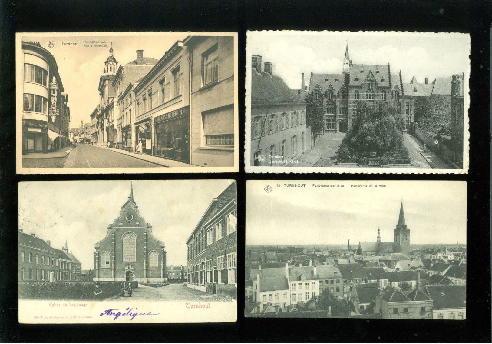 Beau lot de 60 cartes postales de Belgique  Turnhout    Lot 60 postkaarten van België Turnhout   - 60 scans