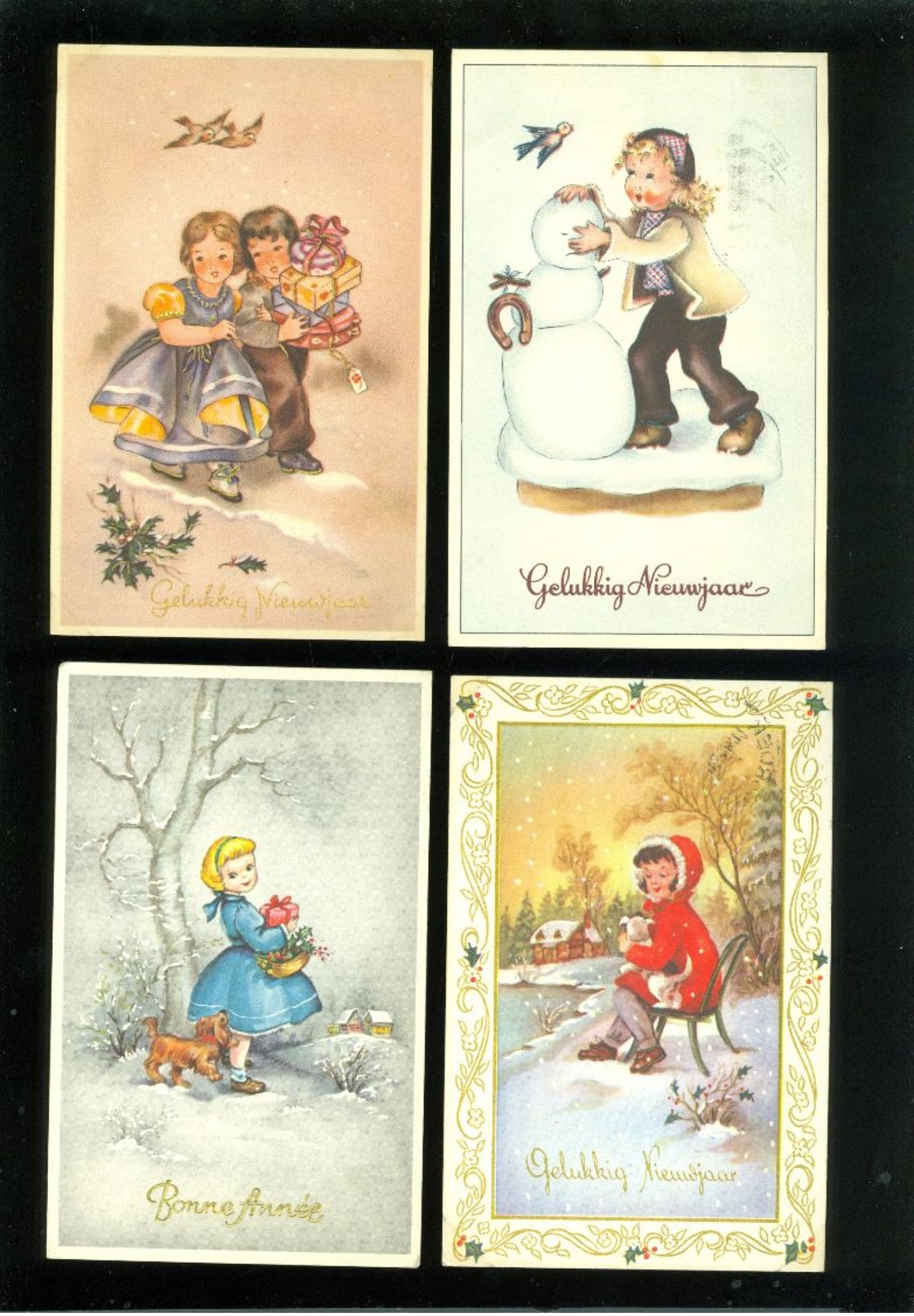 Beau Lot De 60 Cartes Postales De Fantaisie   Mooi Lot 60 Postkaarten Van Fantasie -  60 Scans - 5 - 99 Postkaarten