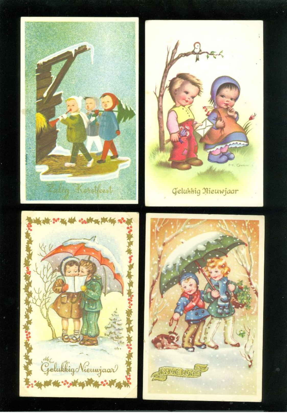 Beau Lot De 60 Cartes Postales De Fantaisie   Mooi Lot 60 Postkaarten Van Fantasie -  60 Scans - 5 - 99 Postkaarten