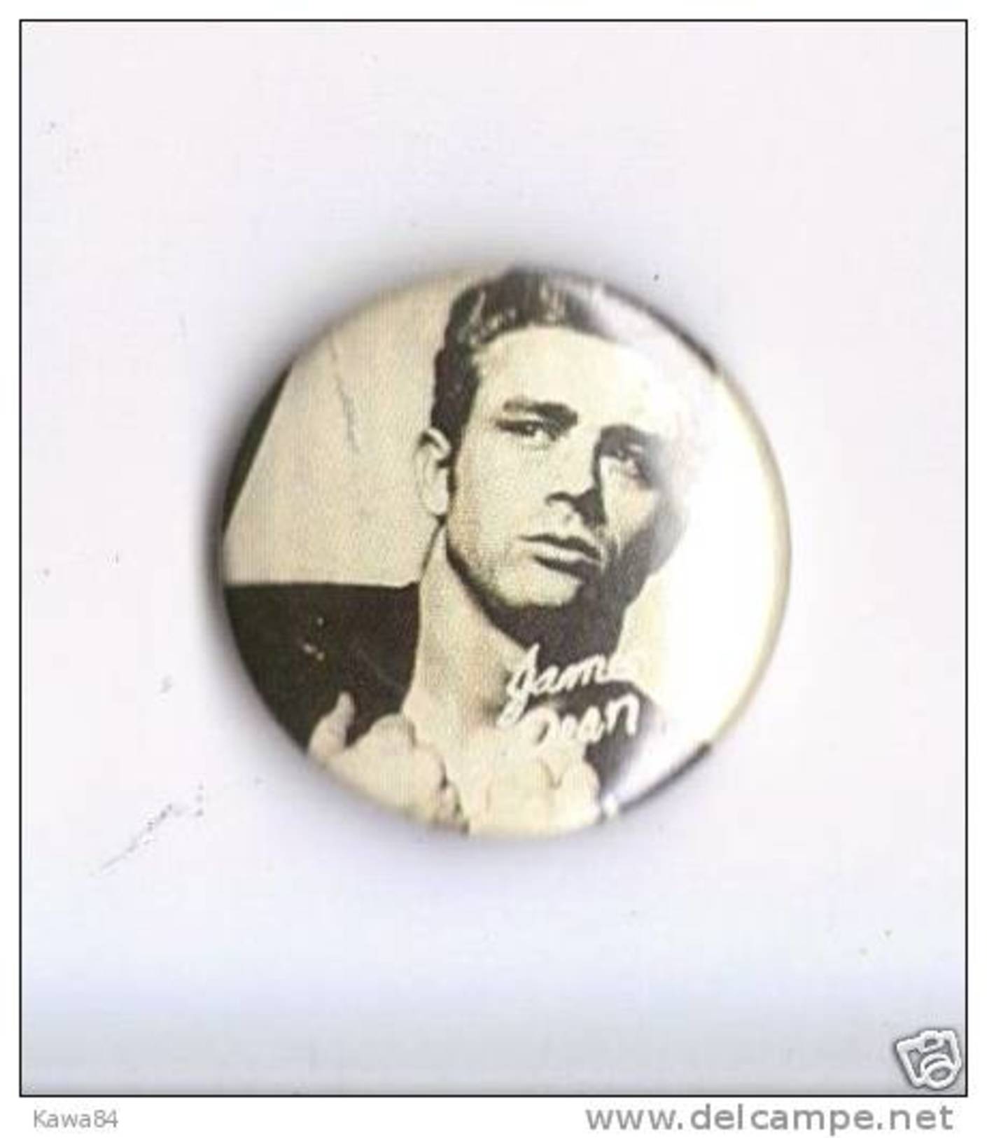 DIVERS  James Dean  " Badge " - Objets Dérivés