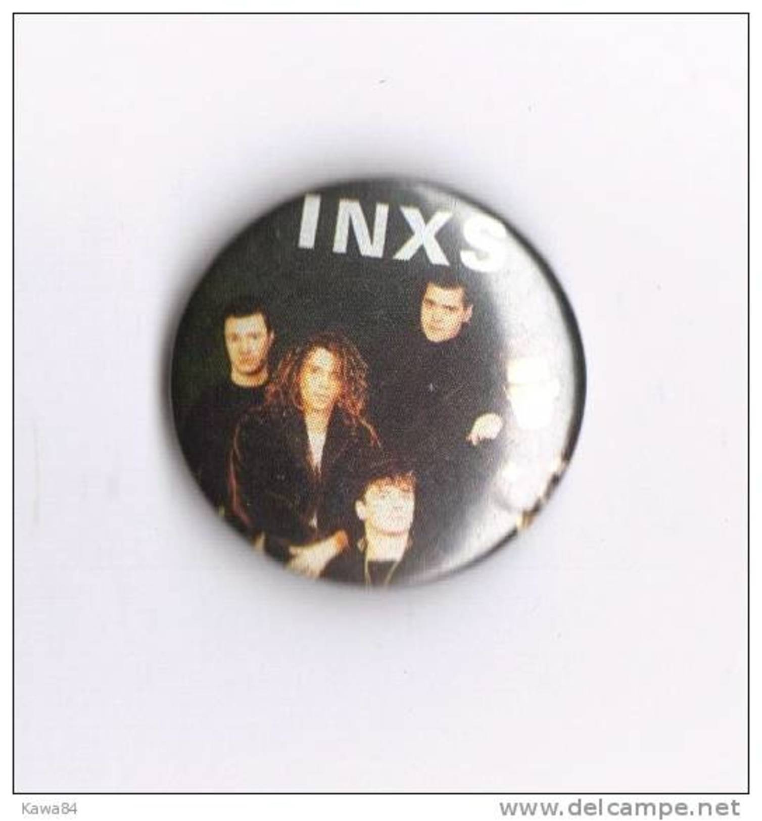 DIVERS  Inxs  " Badge " - Objets Dérivés