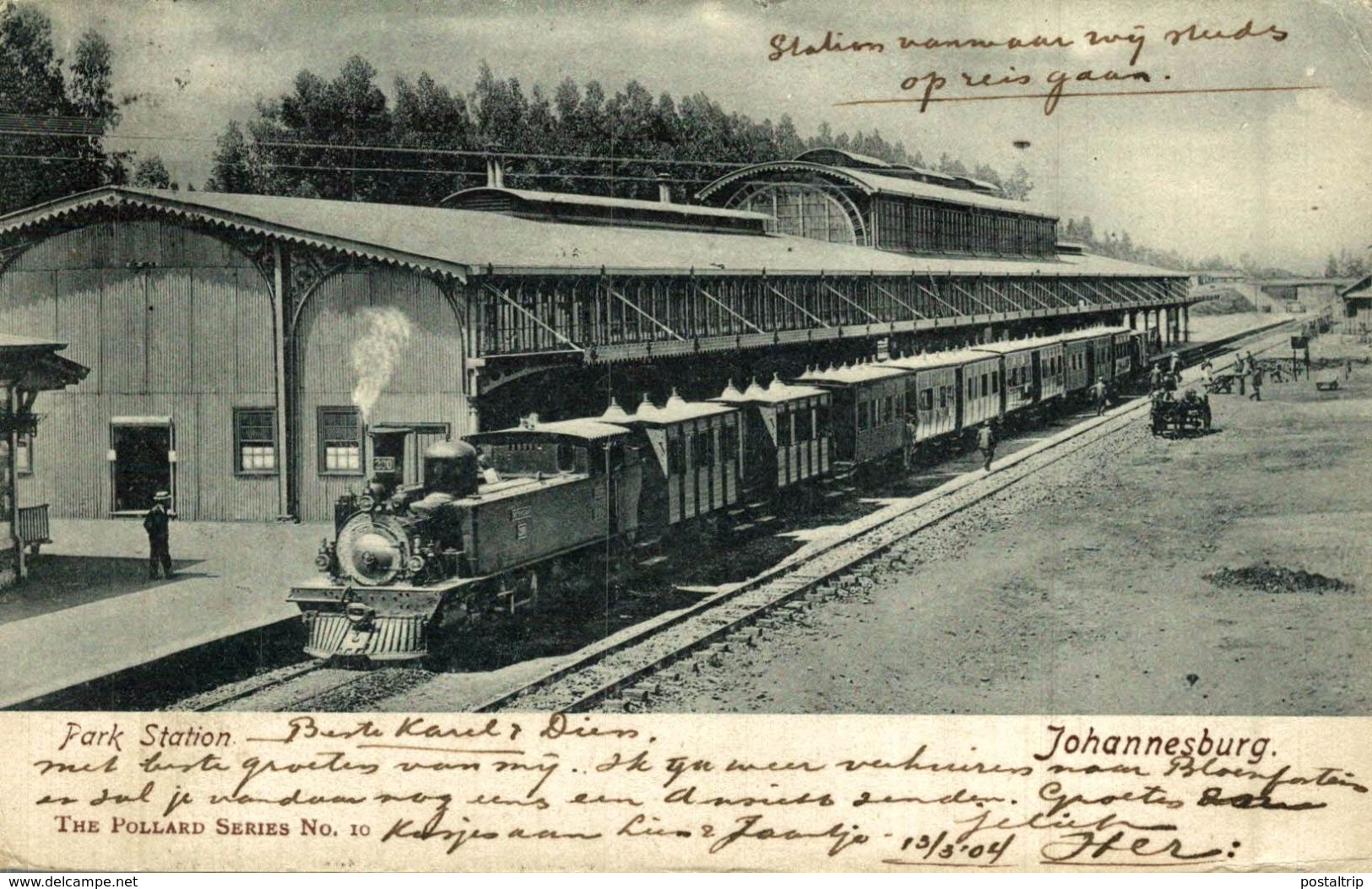 AFRIQUE DU SUD - Johannesburg / Park Station - Train - Beau Cliché - Afrique Du Sud