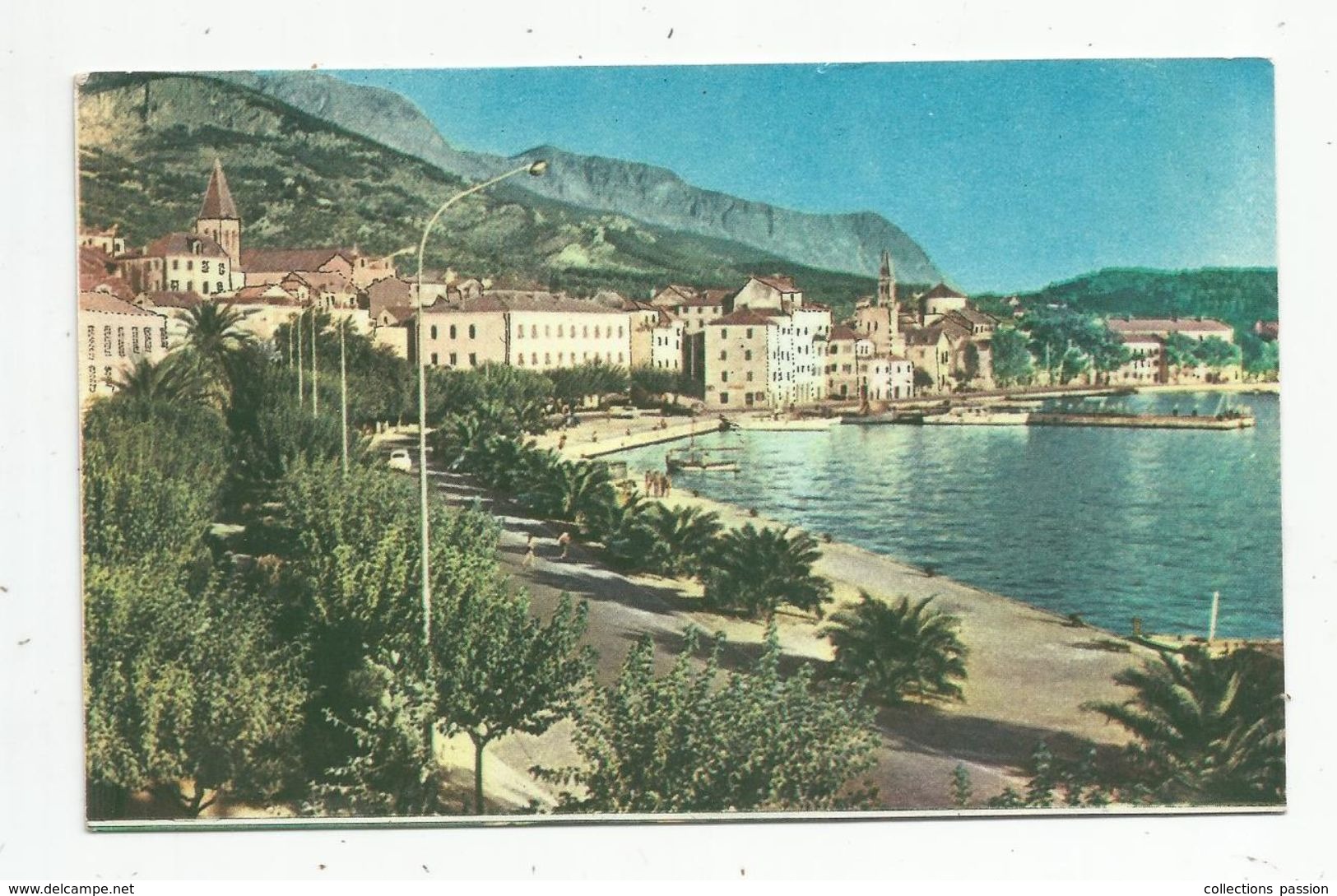 Cp , Yougoslavie , Croatia , MAKARSKA , Voyagée - Yougoslavie