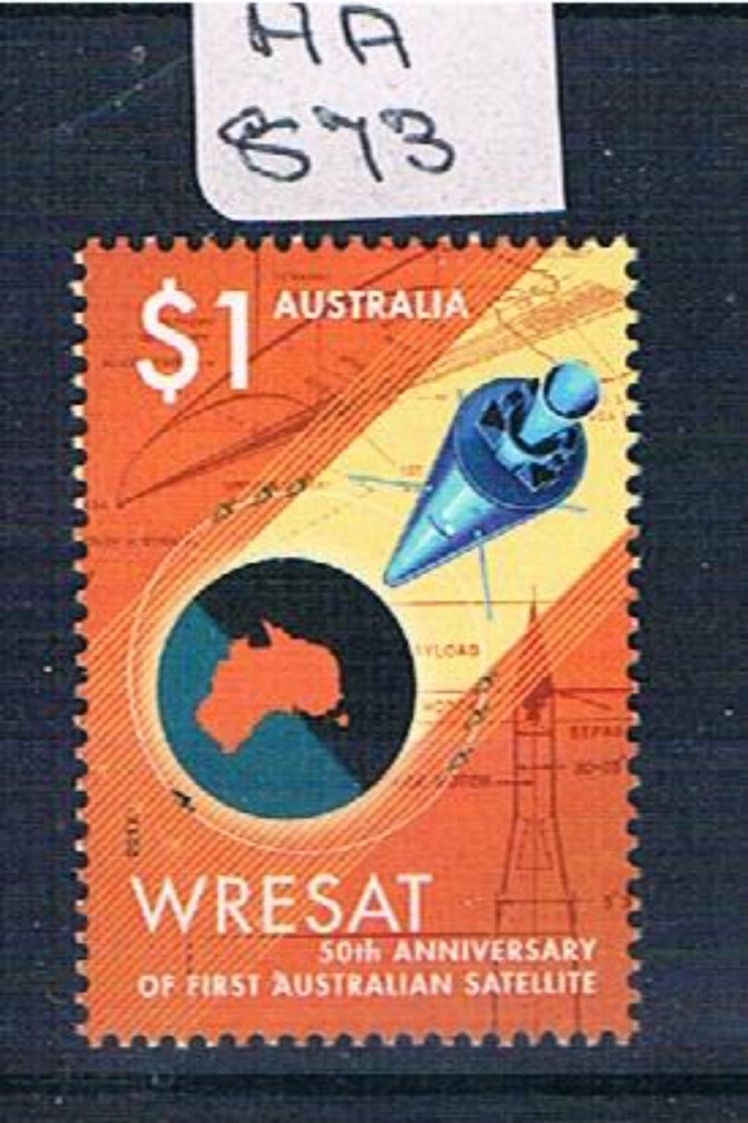 Australia 2017  Wresat 1val Sheet  Muh AA873 - Mint Stamps