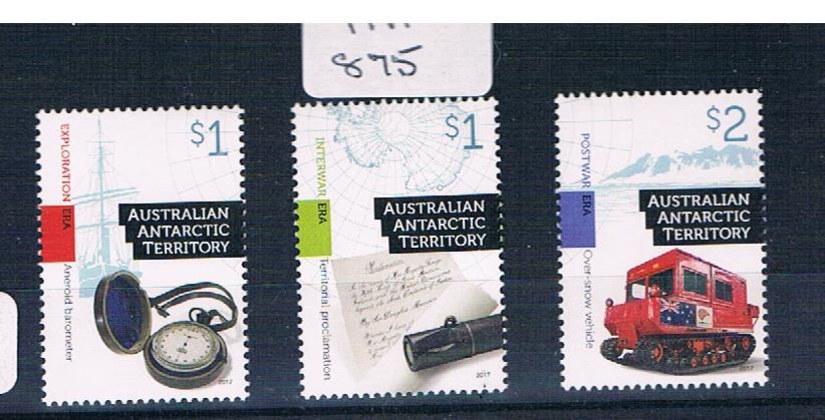 Australia  Aat 2017  3val Sheet  Muh AA875 - Unused Stamps