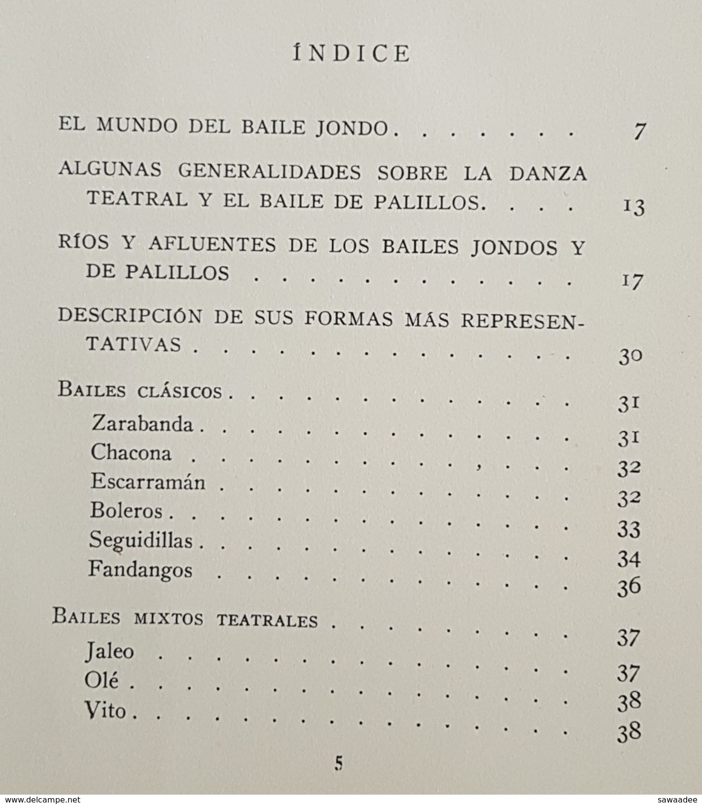 LIVRE - DANSE - FLAMENCO - EL BAILE ANDALUZ - CABALLERO BONALD - ED. NOGUER - 1957 - PHOTOGRAPHIE - Cultura