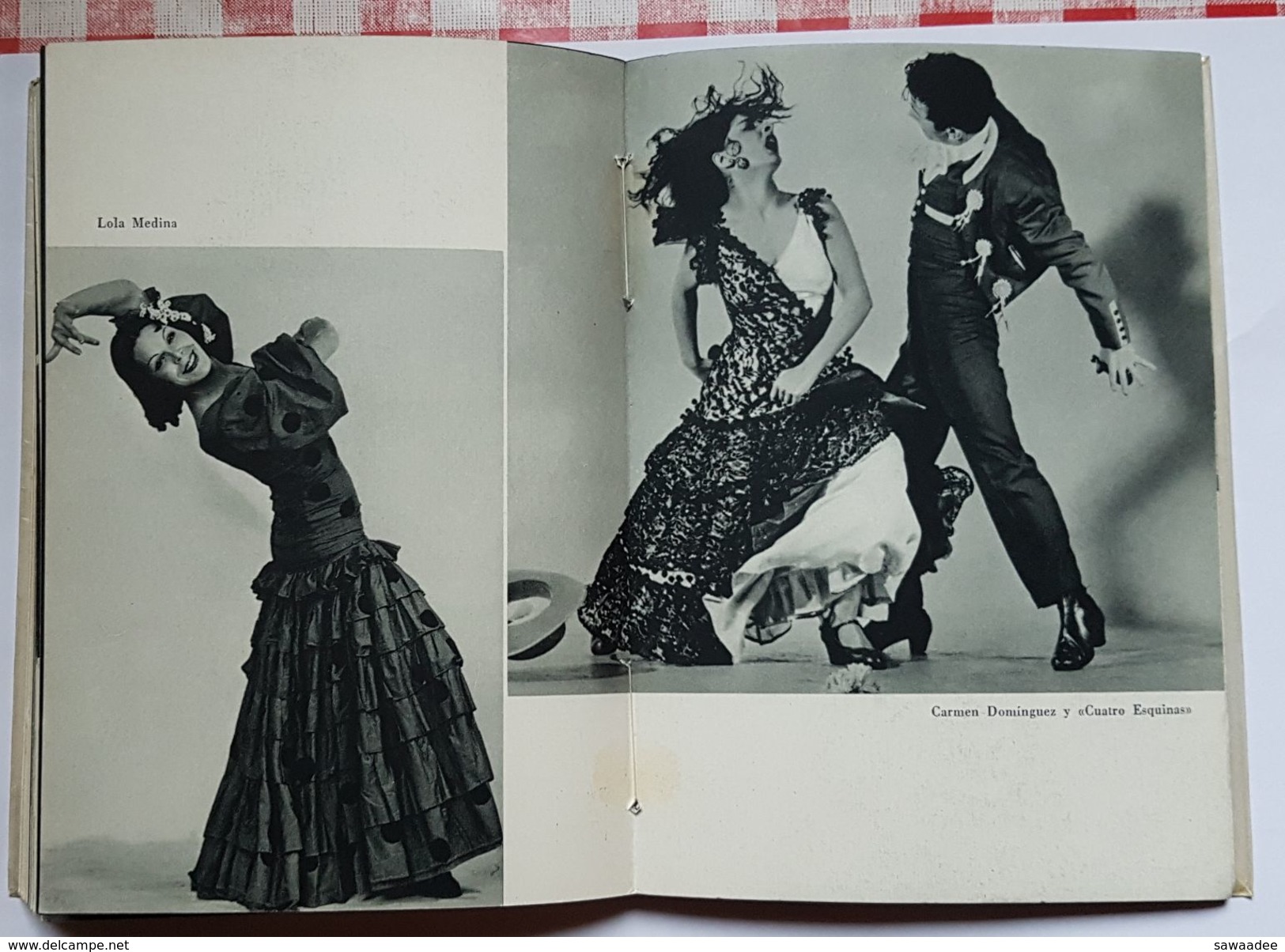 LIVRE - DANSE - FLAMENCO - EL BAILE ANDALUZ - CABALLERO BONALD - ED. NOGUER - 1957 - PHOTOGRAPHIE