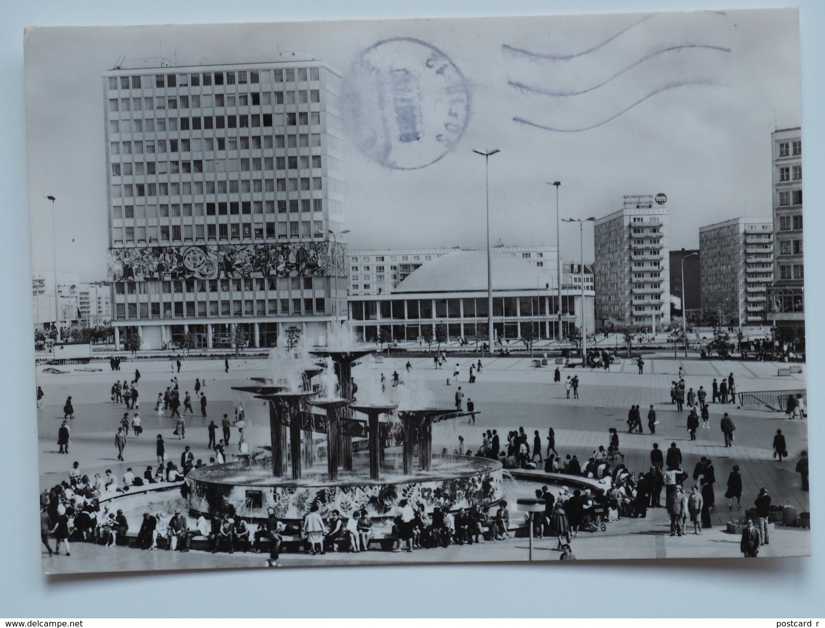 Germany Berlin DDR  Alexanderplatz  Stamp 1977  A 155 - Mitte