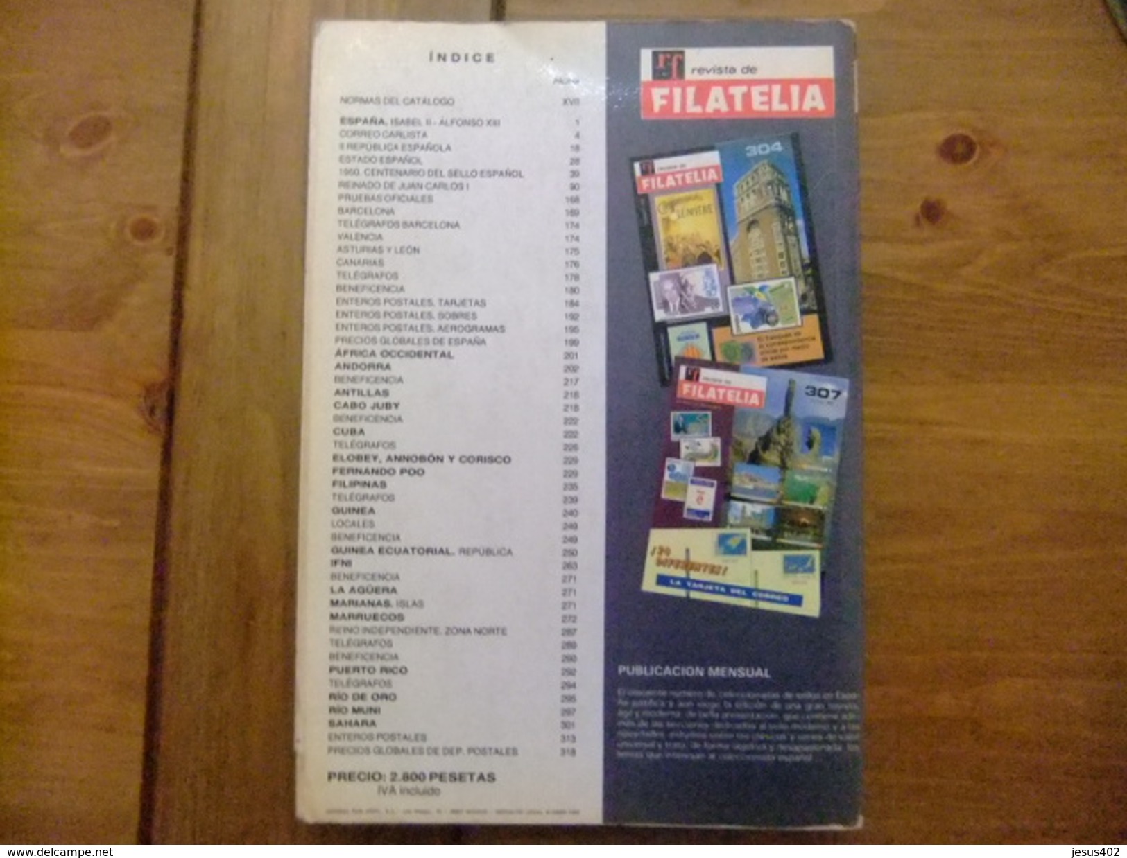 CATALOGO ESPAÑA EDIFIL CATALOGUE ESPAGNE 1996 - Espagne