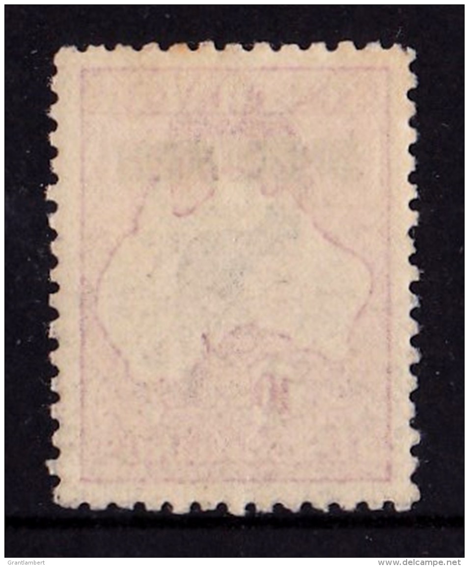 Australia 1917 Kangaroo 10-  3rd Watermark SPECIMEN Type B MH - Listed Variety - Mint Stamps