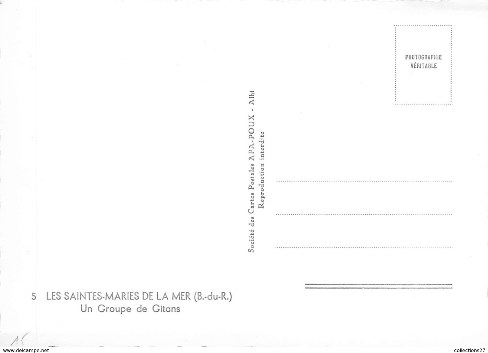 13-SAINTE-MARIE-DE-LA-MER- UN GROUPE DE GITANS - Saintes Maries De La Mer