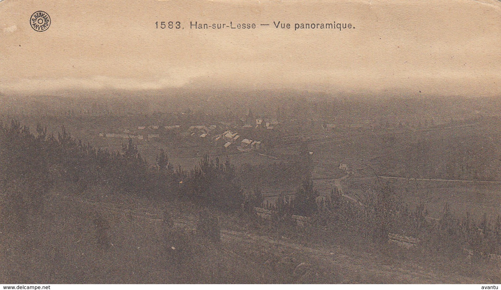 HAN SUR LESSE / ROCHEFORT / PANORAMA / CACHET BADEN POWEL BOY SCOUTS WAVRE - Rochefort