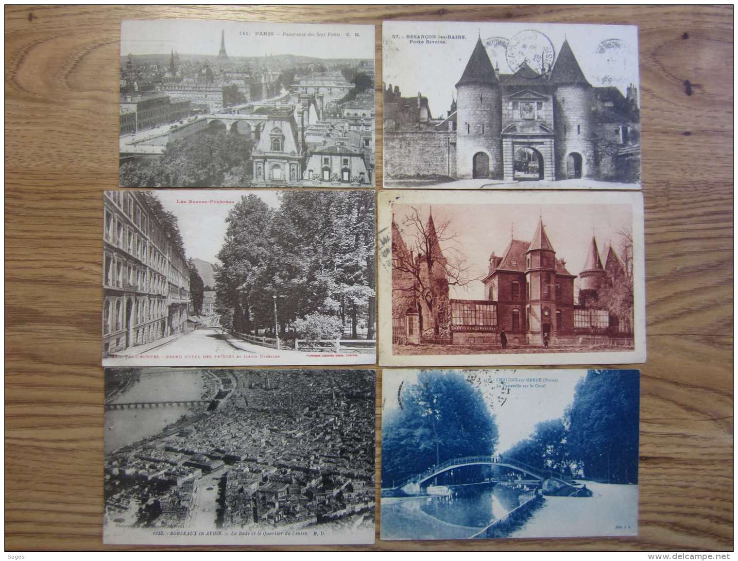 50 CARTES POSTALES TOUTES PHOTOGRAPHIEES. A VOIR. LOT 3 - 5 - 99 Cartes