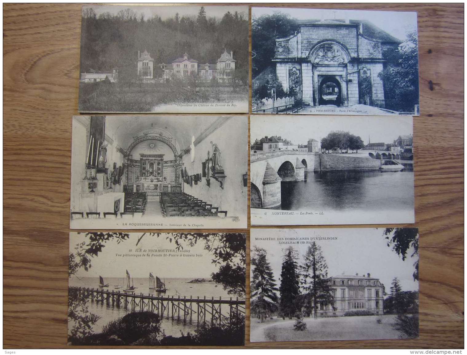 50 CARTES POSTALES TOUTES PHOTOGRAPHIEES. A VOIR. LOT 3