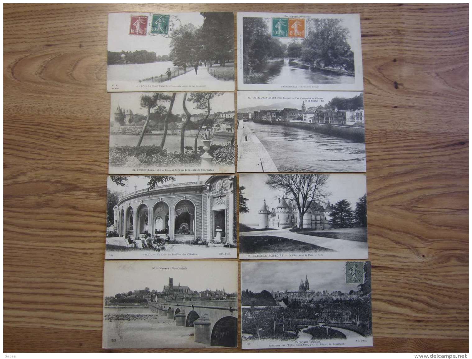 50 CARTES POSTALES TOUTES PHOTOGRAPHIEES. A VOIR. LOT 3