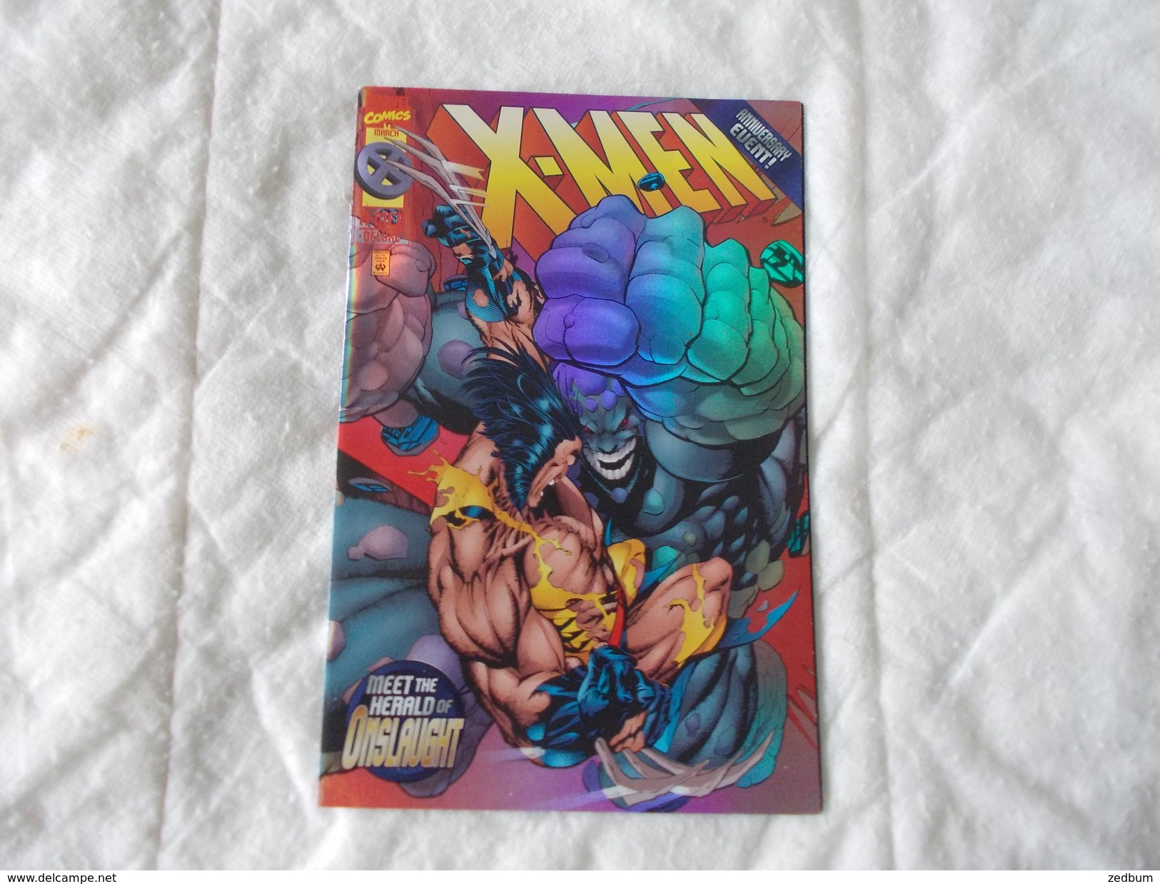 MARVEL Comics Group X-MEN Deluxe Meet The Herald Of Onslaught 1996 - Marvel