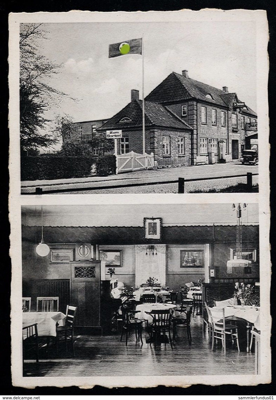 AK/CP Krempe  Hotel Steinburg    Itzehoe  Elmshorn   Gel./circ.   1937    Erh./Cond.  2    Nr. 00099 - Elmshorn