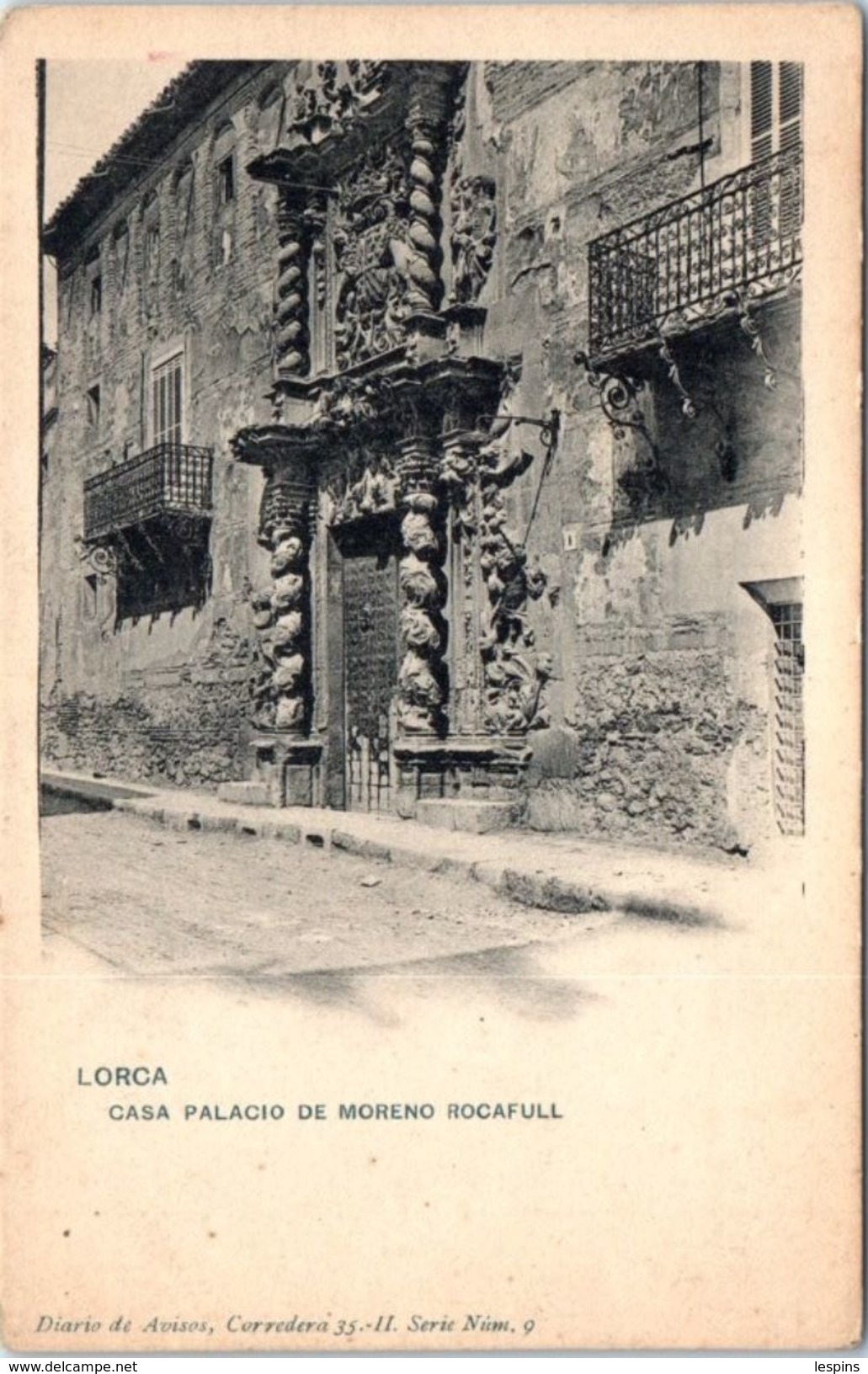 ESPAGNE -- LORCA --  Casa Palacio De Moreno Rocafull - Murcia