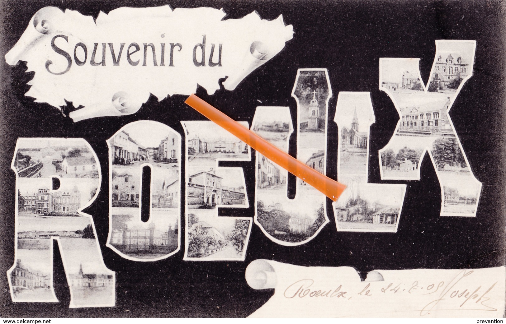 Souvenir Du ROEULX En 1909 - Le Roeulx