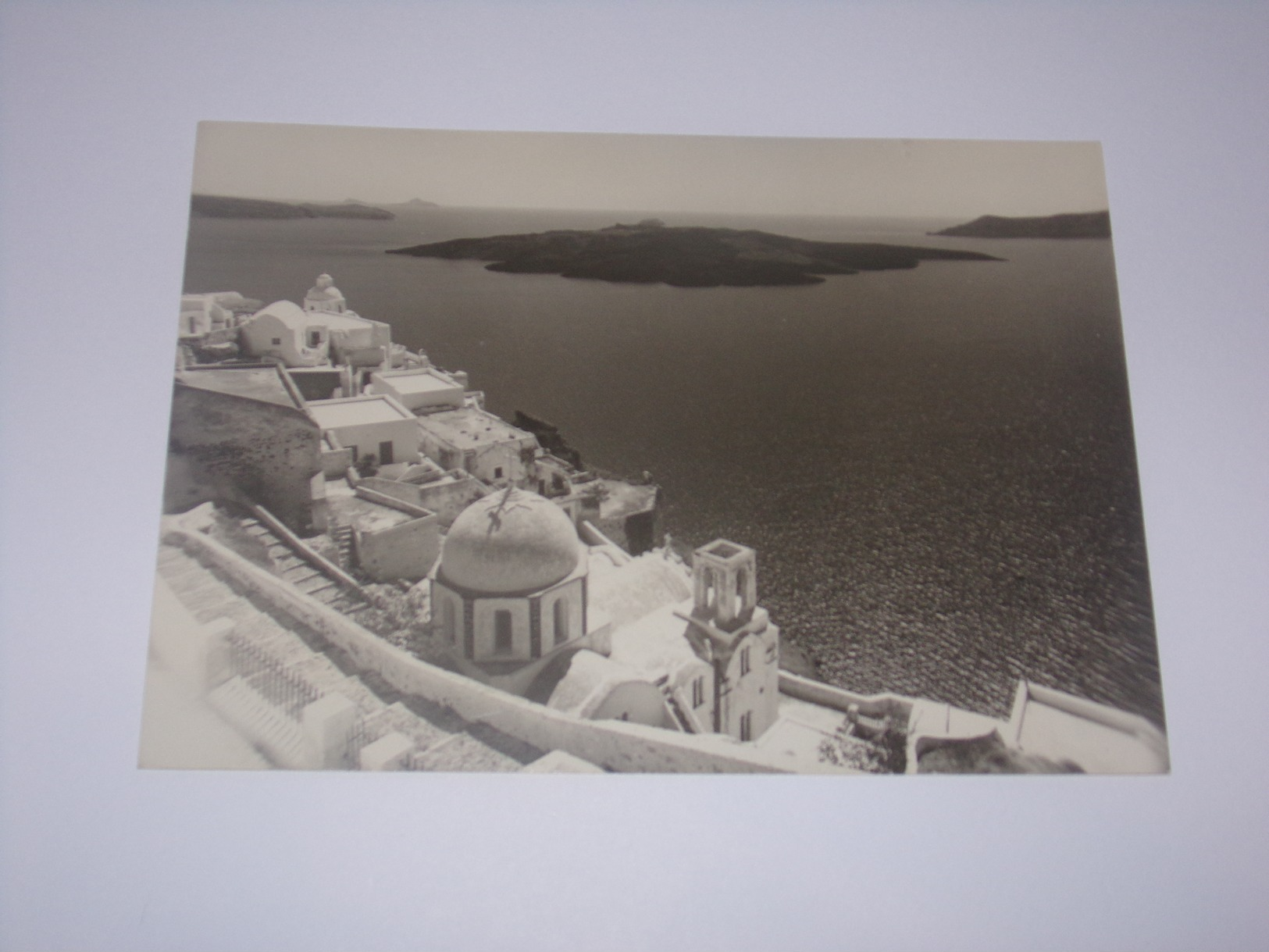 Grèce.Santorin.Vue Phira. - Grèce