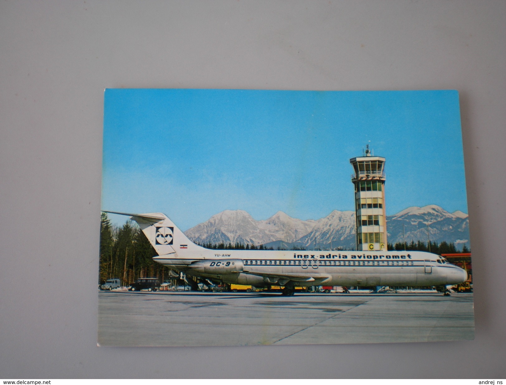 Inex Adria Airways DC 9 Seriws 30 Mcdonnell Douglas Ljubljana - Aerodrome