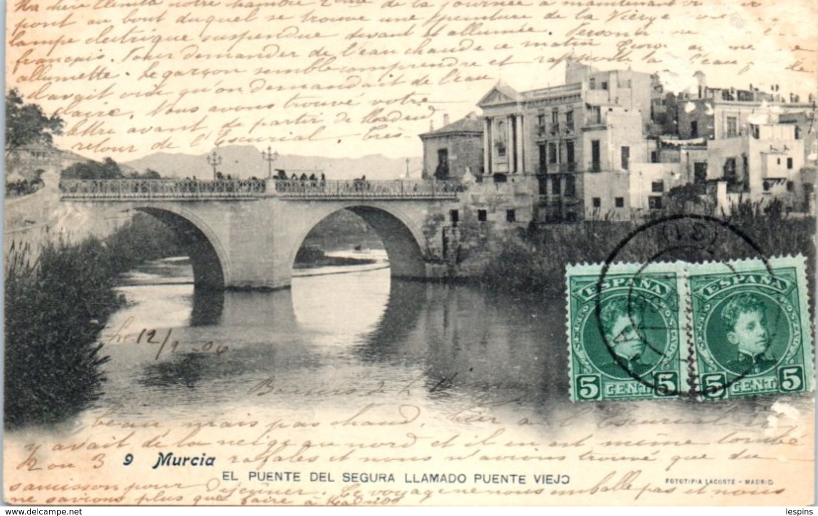 ESPAGNE --  MUCIA -- El Puente Del Segura - Murcia