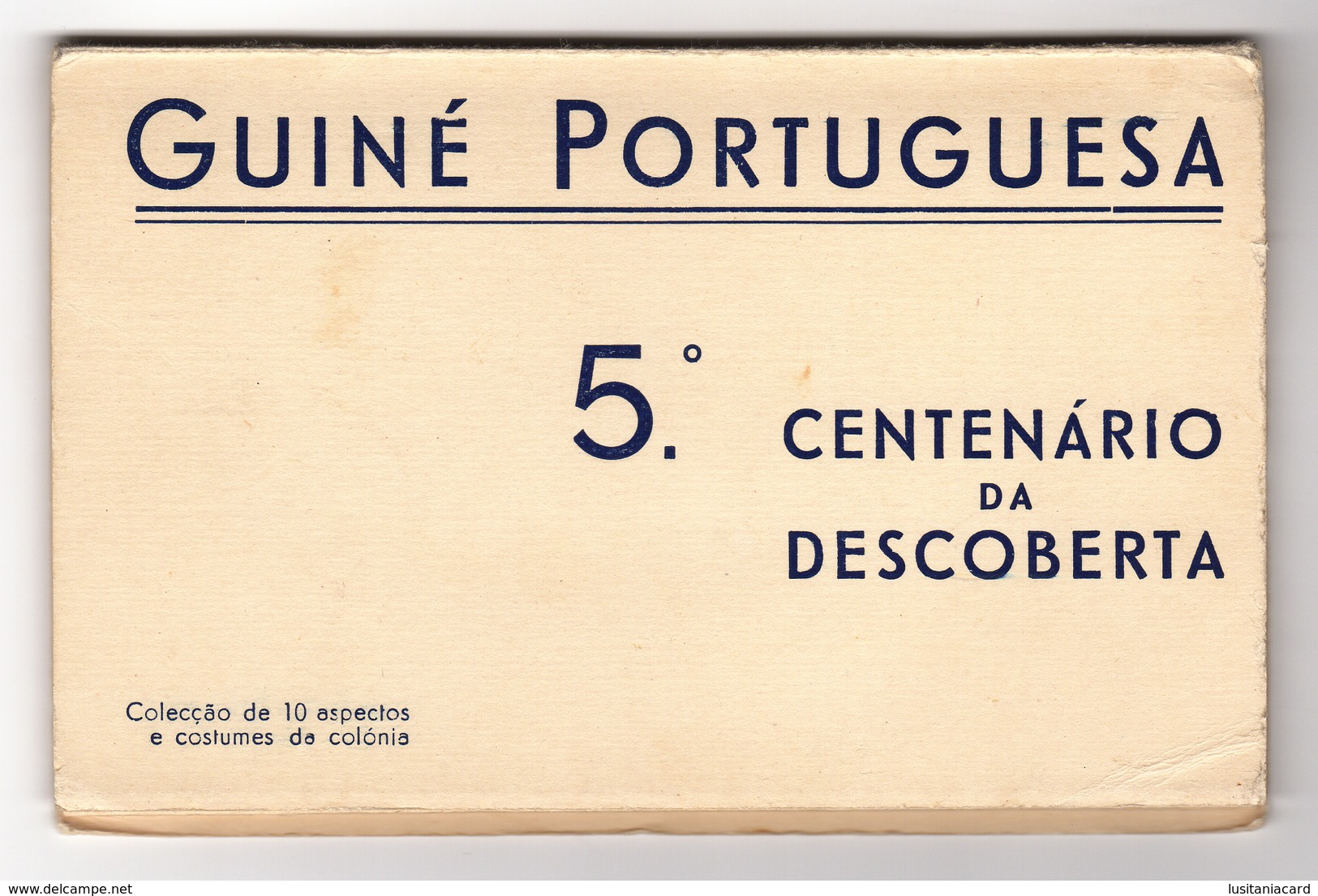 GUINÉ-BISSAU - COSTUMES - (10POSTAIS) Guiné Portuguesa 5º Aniversario Da Descoberta ( Ed. Neogravurea Lda) Carte Postale - Guinea-Bissau